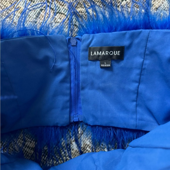 LAMARQUE Zaina Feather Bustier Top Large - Picture 10 of 12